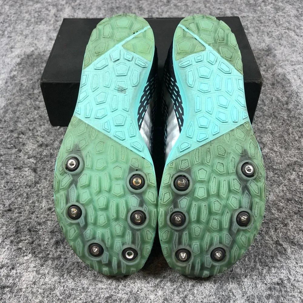 Nike Zoom Rival XC Shoes Womens 8.5 Blue‎ Running Track Spikes AJ0854-400